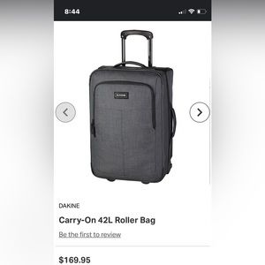 Dakine roller carry on suitcase